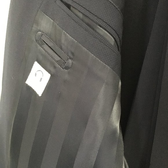 Sacoor Brothers Men's Navy Suit - Picture 4 of 16